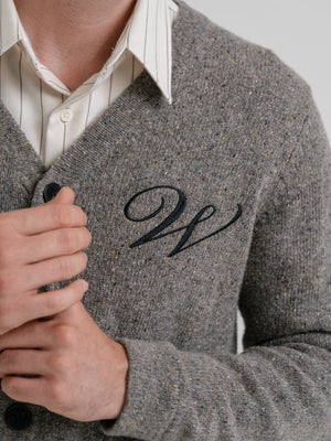Nep W Embroidered Cardigan
