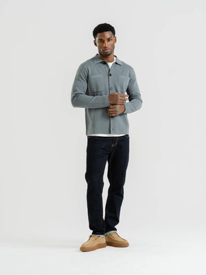 The Knitted Overshirt