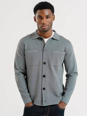 The Knitted Overshirt