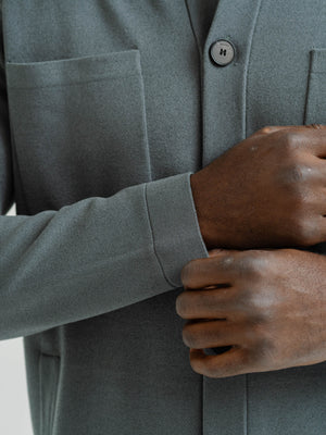 The Knitted Overshirt