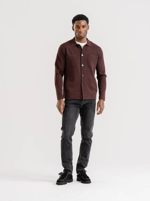The Knitted Overshirt