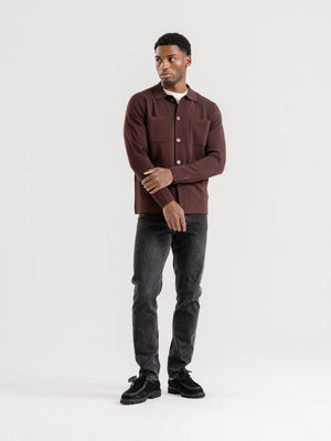 The Knitted Overshirt