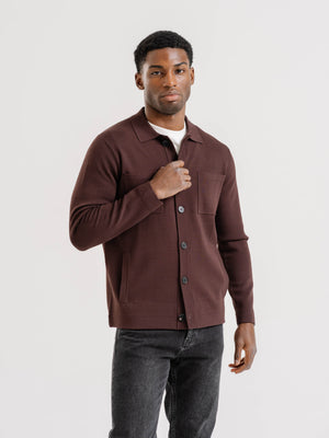 The Knitted Overshirt