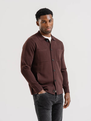 The Knitted Overshirt