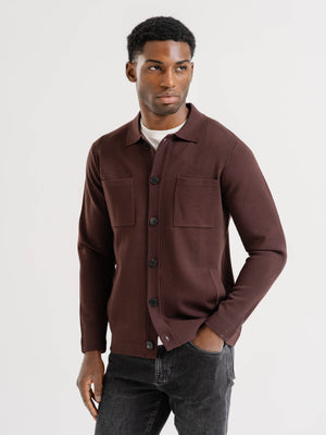 The Knitted Overshirt