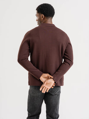 The Knitted Overshirt