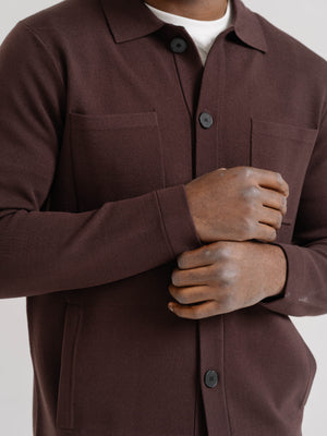 The Knitted Overshirt
