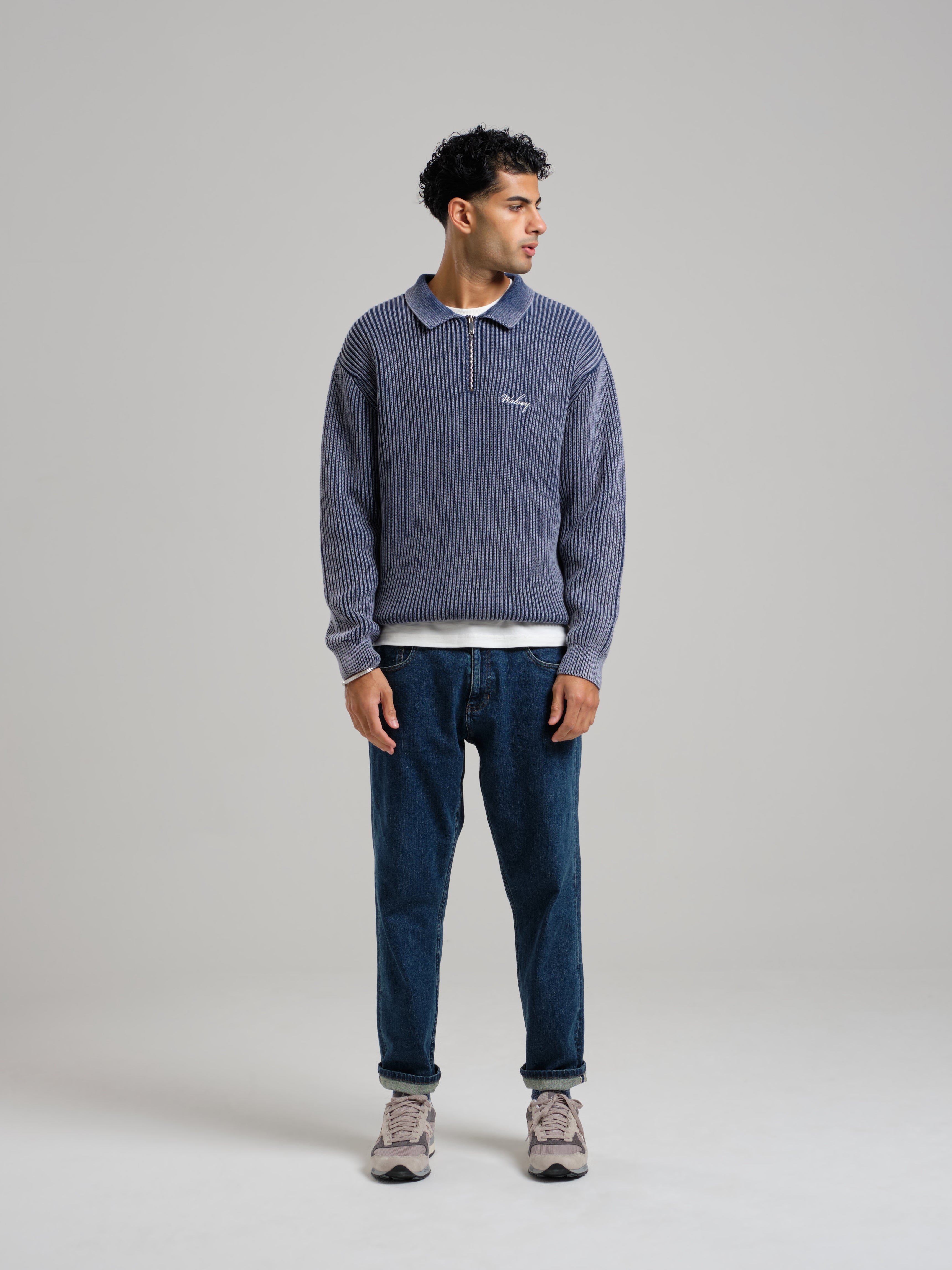 The Acid Wash Pullover — Wolsey