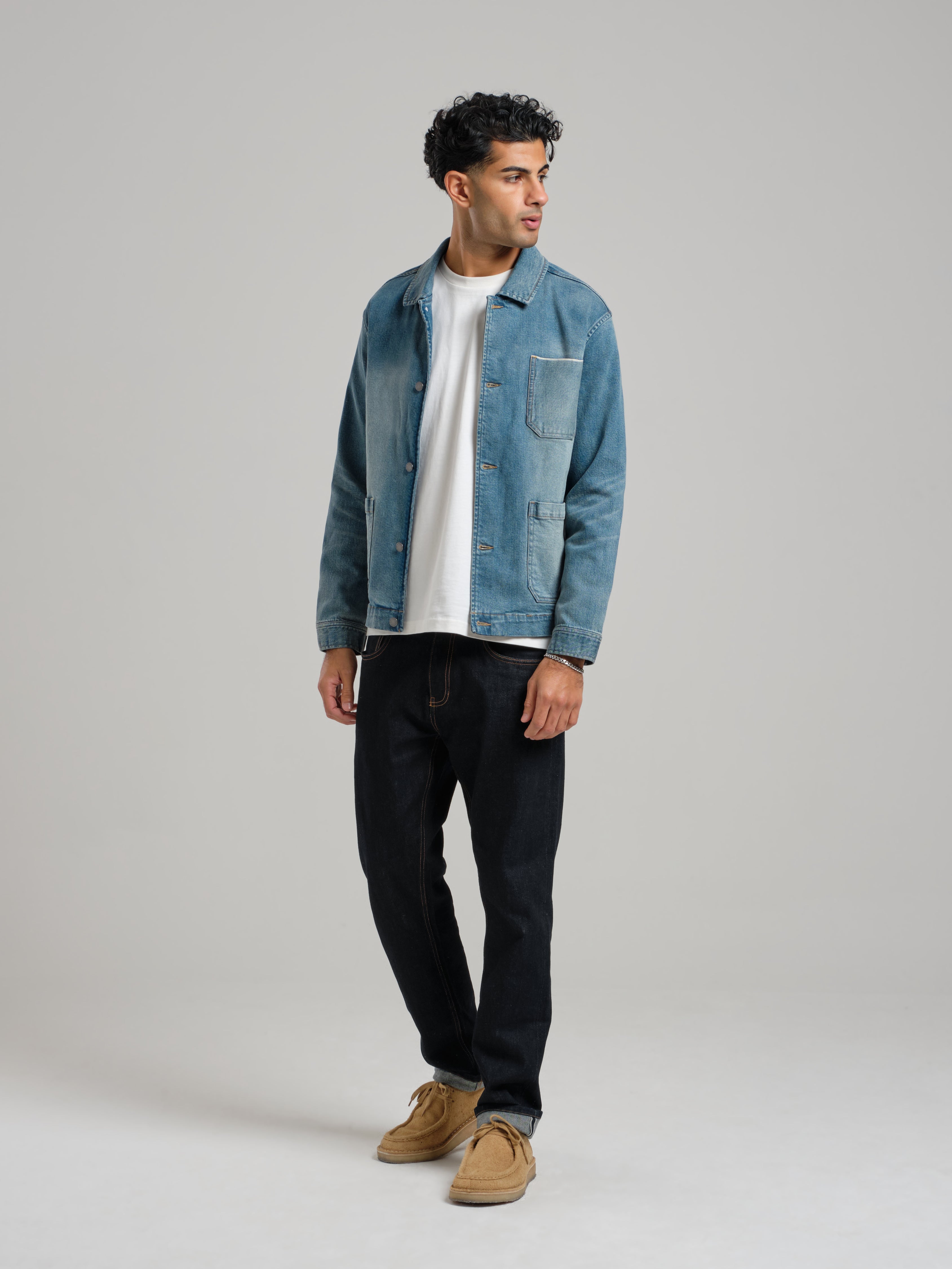 The 1755 Selvedge Chore Jacket — Wolsey
