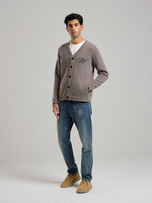 Nep W Embroidered Cardigan
