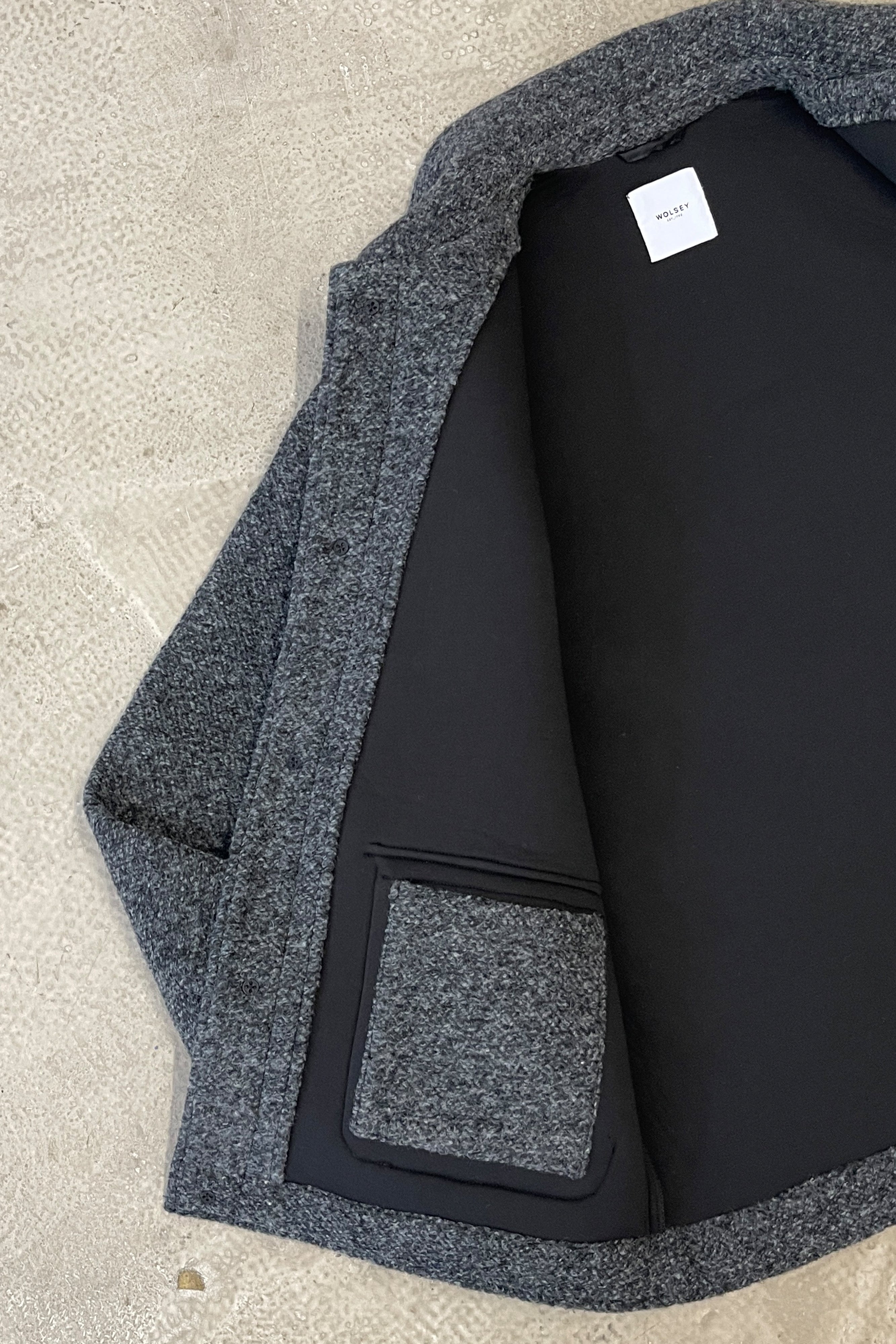 Bonded Knitted Jacket — Wolsey