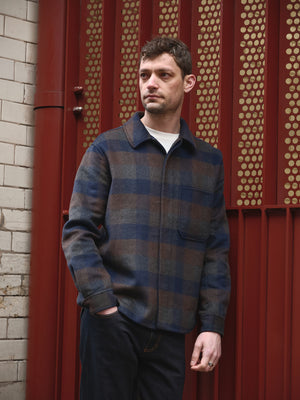 The Wool Check Overshirt