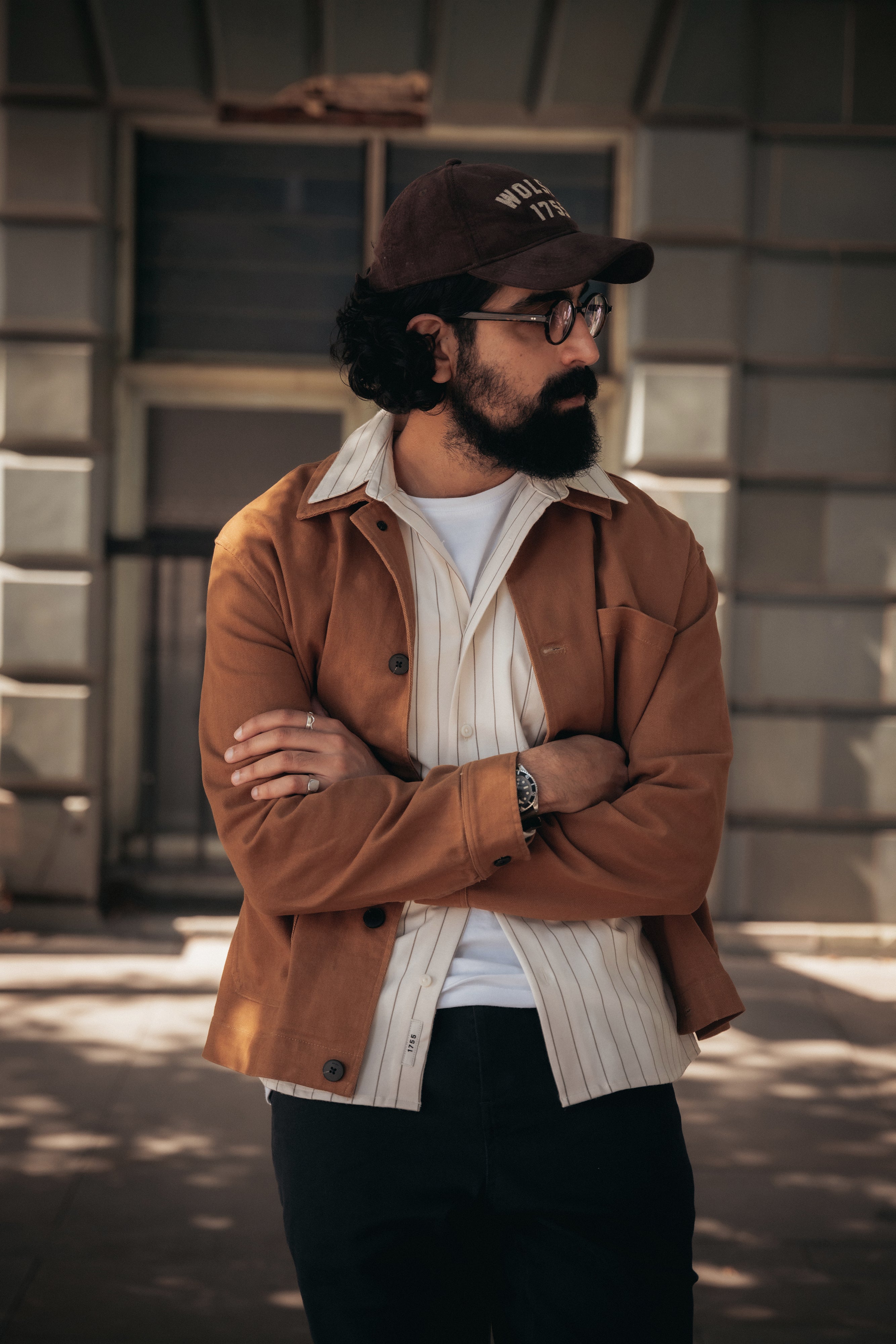 色付け致しました(^-^) HOUSTON / ヒューストン 51317 CORDUROY AWARD JACKET / コーデュロイ