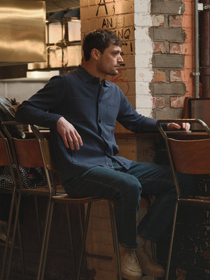 The Knitted Overshirt