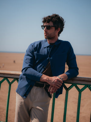 The Knitted Overshirt