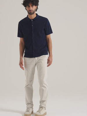 Knitted Button Through Shirt
