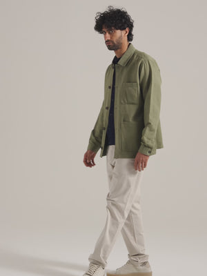 Linen Mix Shacket
