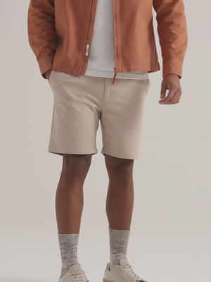 Elasticated Cotton Short