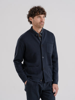 The Knitted Baseball Jacket