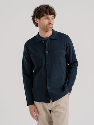 The Knitted Overshirt