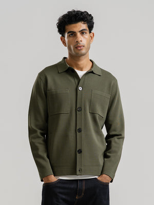 The Knitted Overshirt