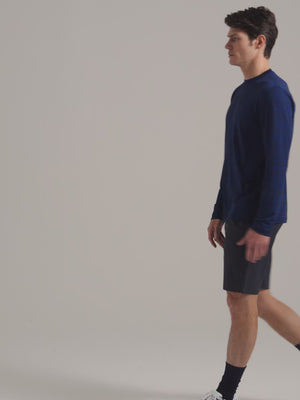 Long Sleeve Textured Tee